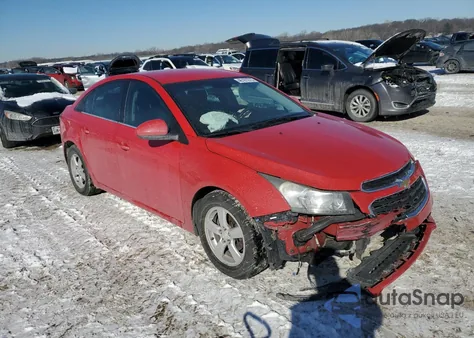 2015 Chevrolet Cruze Lt z USA, uszkodzony, nr VIN 1G1PC5SB1F7234948